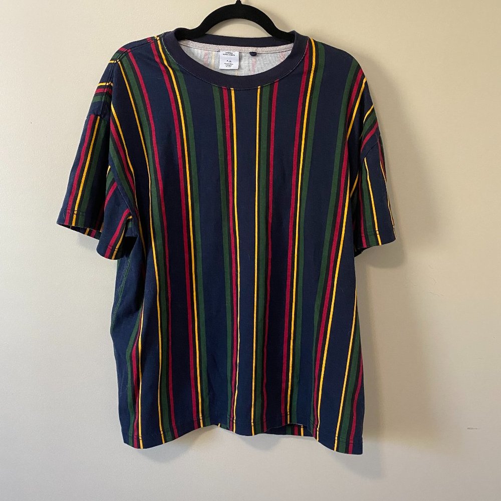 Oversized Colour Stripped Shirt
